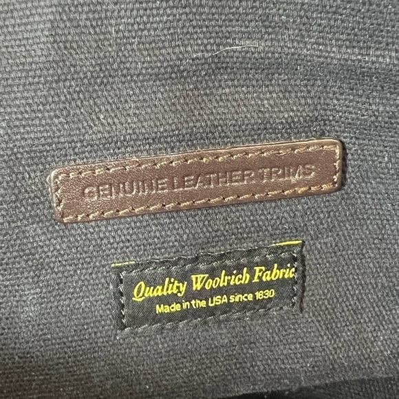 Brooks Brothers x Woolrich Made in USA Tartan Plaid Wool Messenger Bag Flagship - Picture 5 of 11